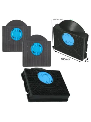 ELICA Kitchen Hood Charcoal Filter Set – Type 303, 2 Pack