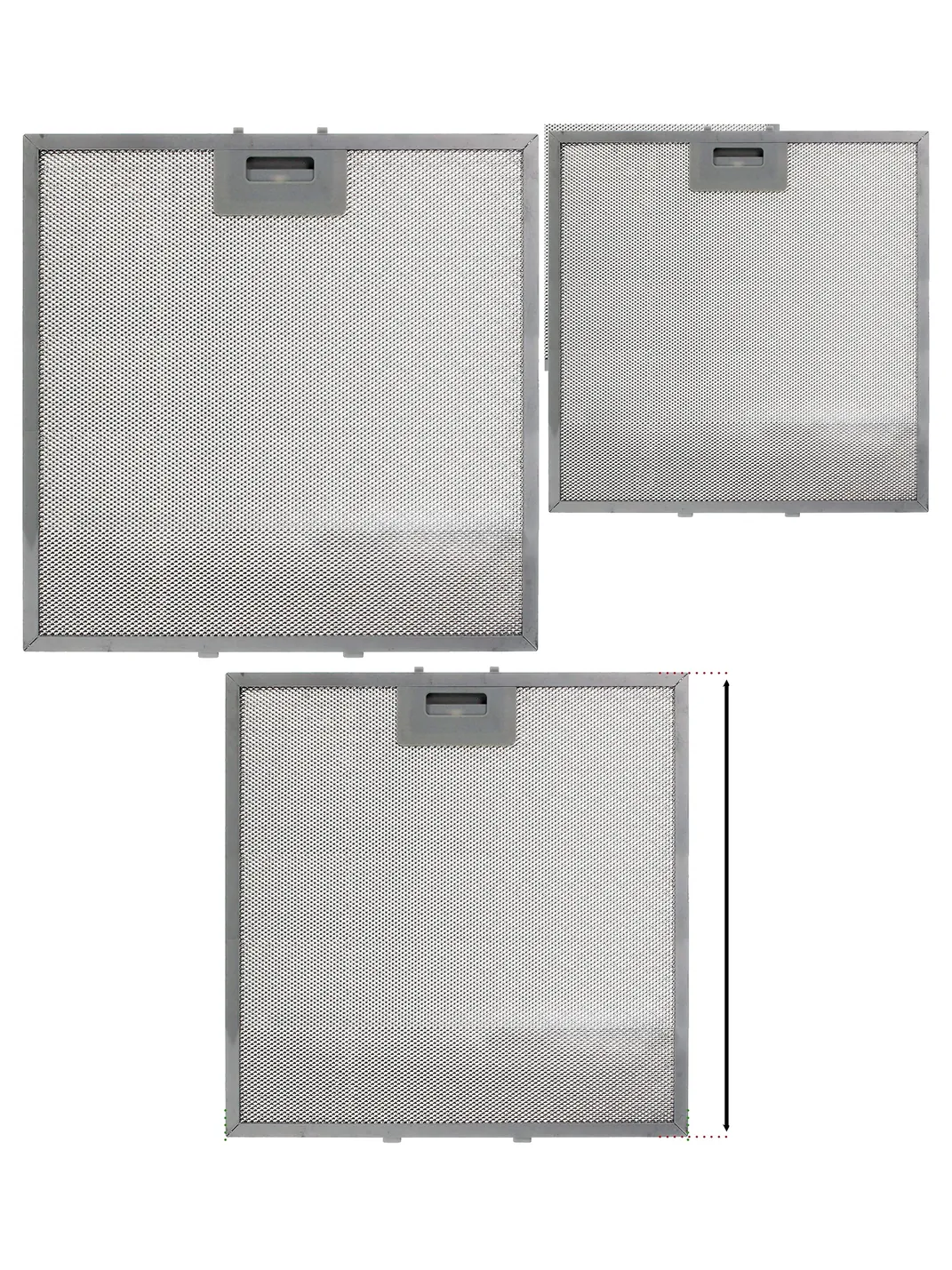 Elica Kitchen Hood Grease Filter 320mm – Replaceable Pack of 2