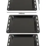 Enamel Baking Tray for Arrow Oven – 448 mm x 360 mm, 25 mm Deep