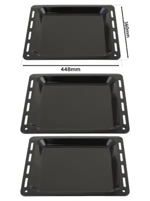Enamel Baking Tray for Candy Oven – 448x360x25mm