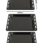 Enamel Baking Tray for Fisher & Paykel Oven – 448×360×25 mm