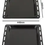 Enamel Baking Tray for Sterling Oven – 448×360×25 mm