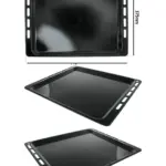 Enamel Non‑Stick Baking Tray Base – IKEA Oven 445×375 mm