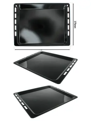 Enamel Non‑Stick Baking Tray Base – IKEA Oven 445×375 mm