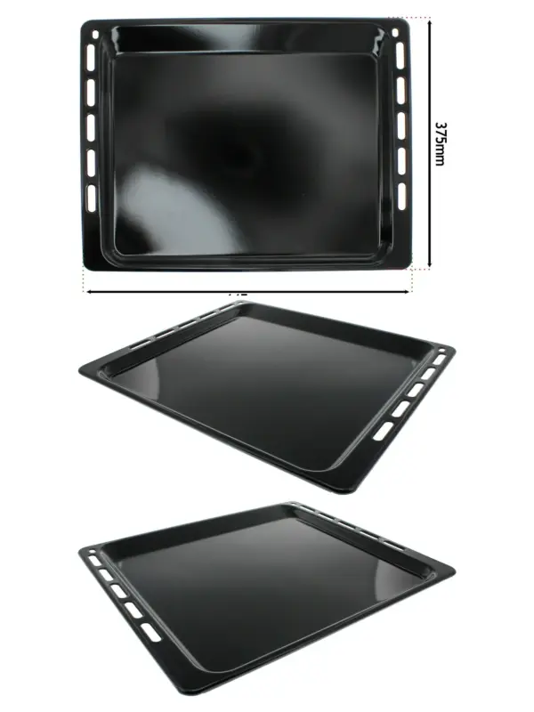 Enamel Non‑Stick Baking Tray Base – IKEA Oven 445×375 mm