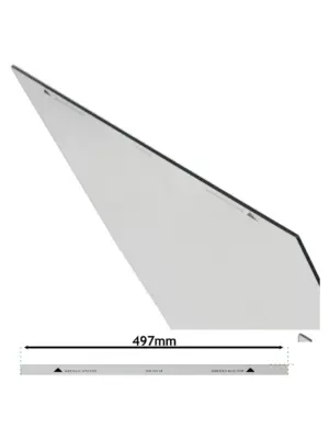 Essentials Waterline Oven Replacement Door Glass Panel 497 × 410 mm