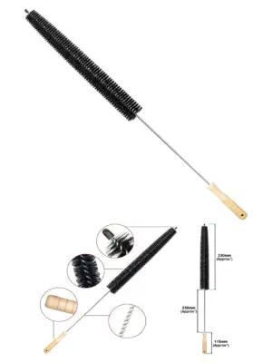 Extendable Cleaning Brush for Radiators, Washers & Dryer Lint