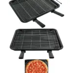 Extra Large Enamel Grill Tray & Rack for Electrolux Oven 370x440 mm