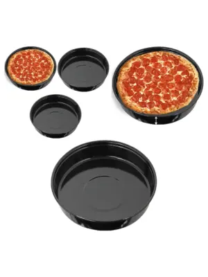 Extra Large Oven Roasting Baking Tray Set 415mm x 55mm 3 Pack