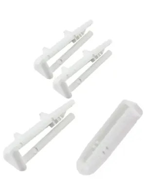 Fagor Dishwasher Rear Basket Rail Cap Runner – Pack of 2