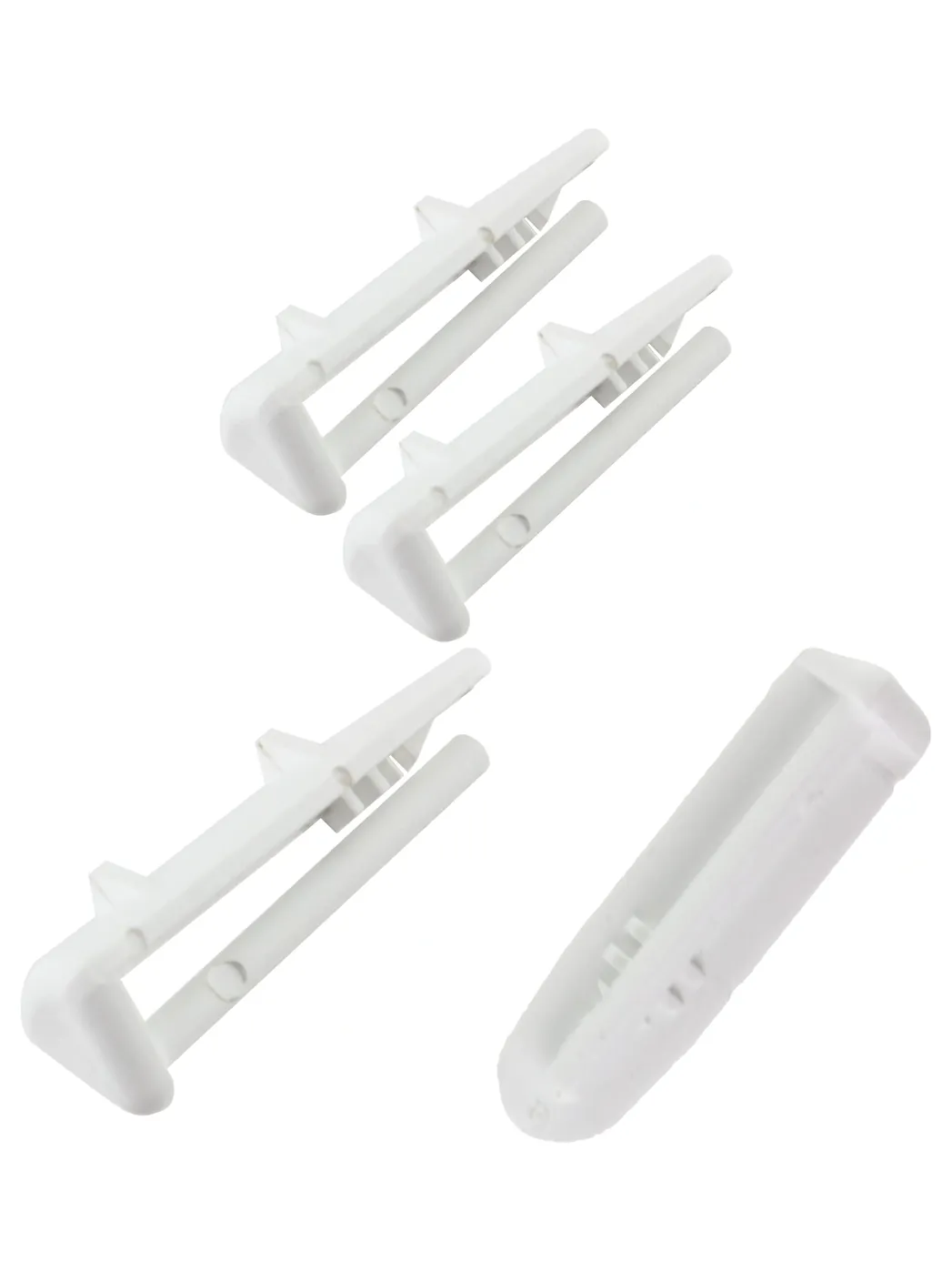 Fagor Dishwasher Rear Basket Rail Cap Runner – Pack of 2