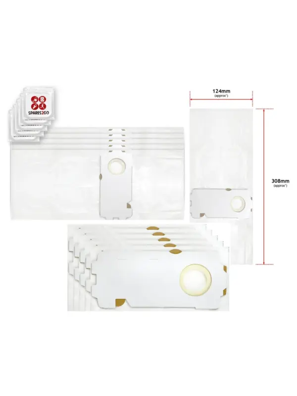 Festool Vacuum Dust Bags for CT Mini & Midi (5 pcs) + Fresheners