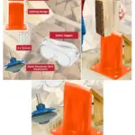Firewood Splitter Kit: Kindling Wedge, Drill Sharpener & Goggles