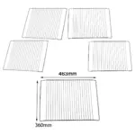 Flavel Arcelik Oven & Grill Wire Rack – 2 Shelves, 463×360 mm
