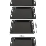 Flavel Enamel Baking Tray Set 448×360 mm for DEHS6X/DGHS6X