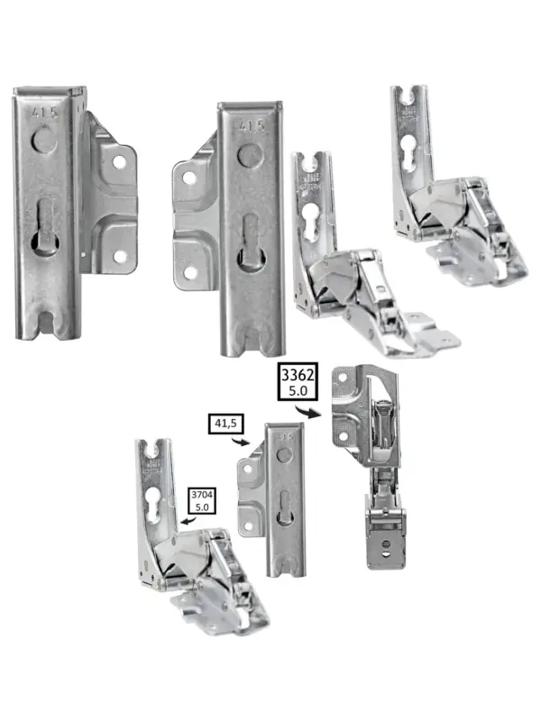 FLAVEL Fridge Door Hinge Set - Integrated Left & Right