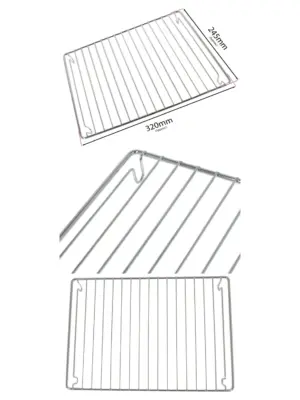 Flavel Oven Grill Pan Insert Grid – 320 mm x 245 mm