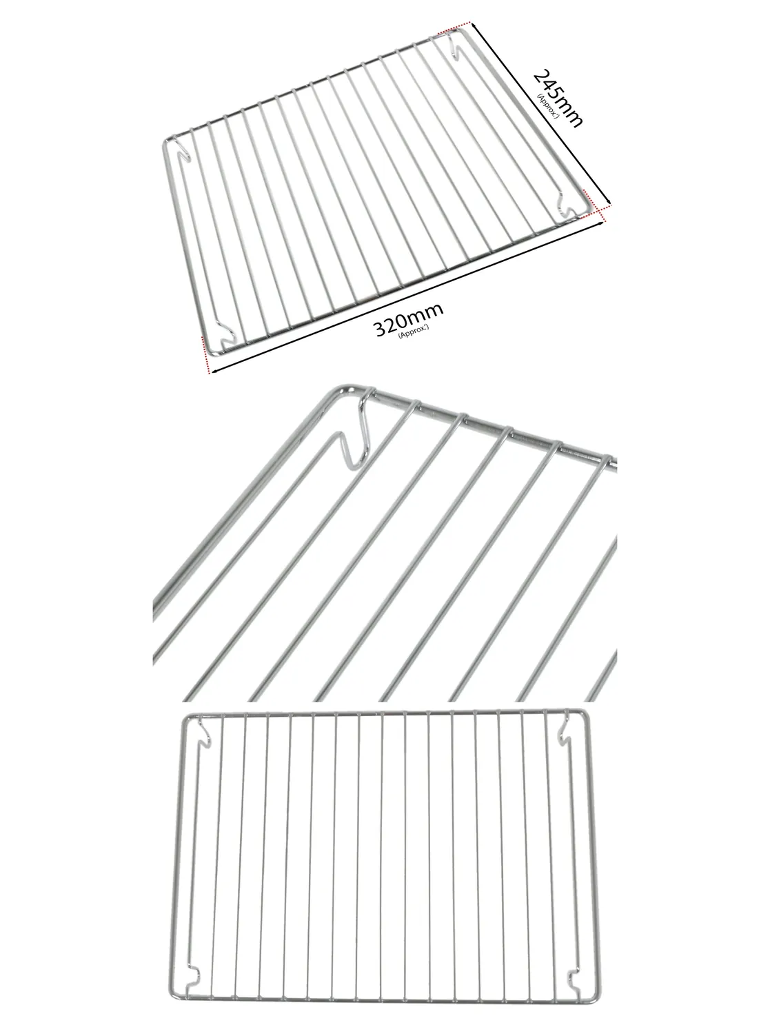 Flavel Oven Grill Pan Insert Grid – 320 mm x 245 mm