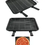 FLAVEL Oven Grill Tray Set – Extra Large Enamel Rack, 370 mm x 440 mm