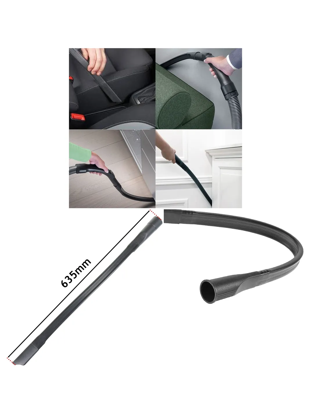 Flexible Karcher Crevice Tool for MV2‑MV6 & WD2‑WD5 Vacuums