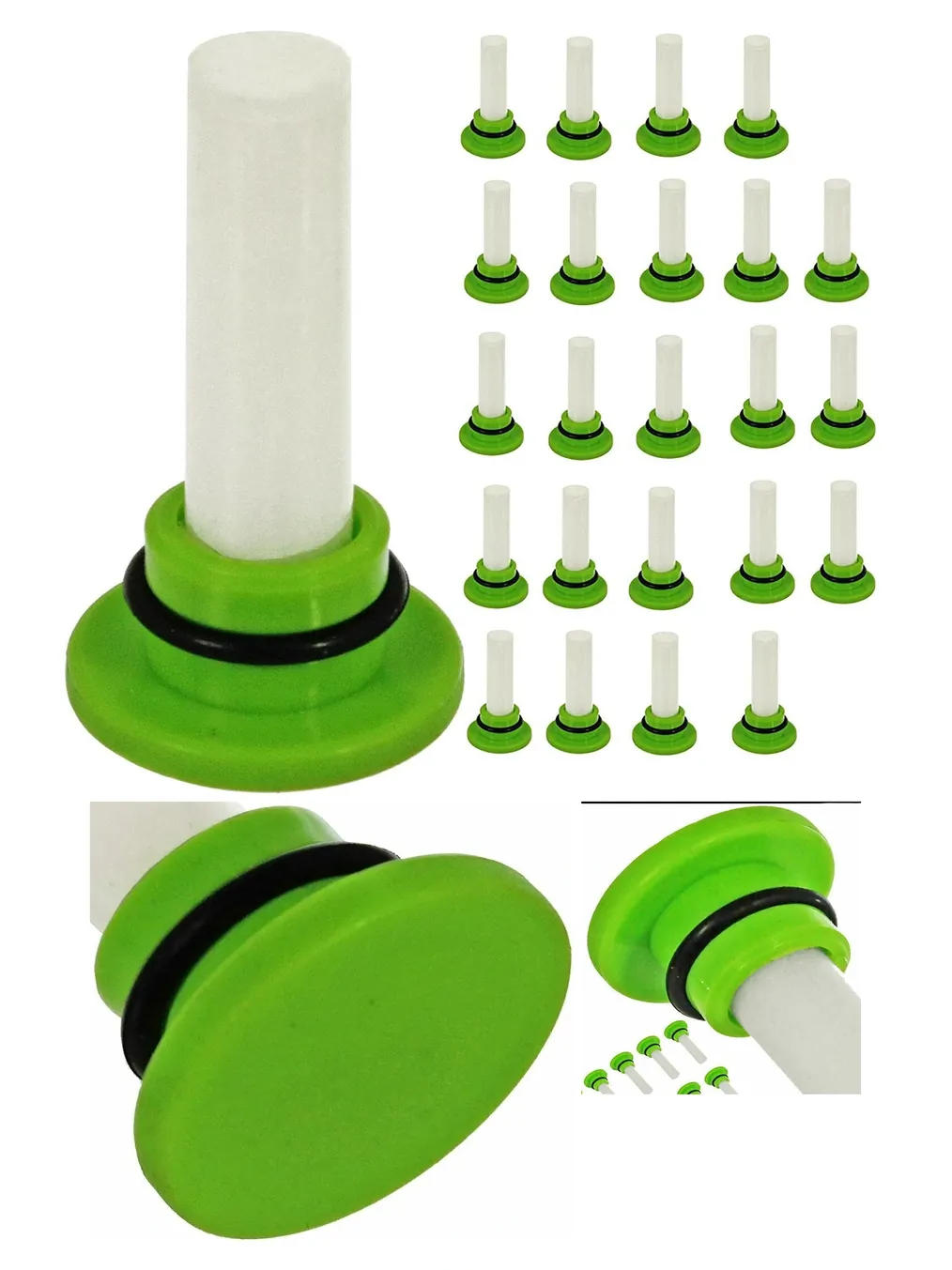 Floral Car Air Freshener Sticks – 24 Pack for Glove Box & Door