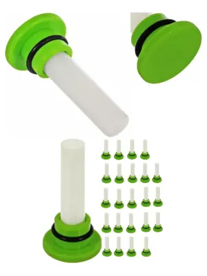 Floral Vacuum Cleaner Freshener Cartridges - 24 Scented Air Sticks