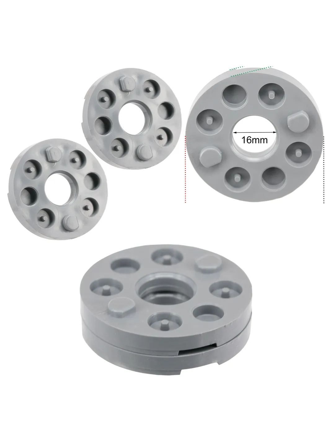 Flymo Blade Height Spacers for Easi Glide & Glidemaster Mowers 2 Pack