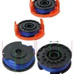 Flymo Contour XT Trimmer Line Spool Cap 2 Pack Fits 18V/20V/24V