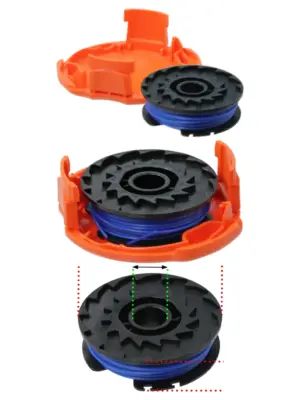 Flymo Contour XT Trimmer Line Spool Cap for 18V, 20V, 24V and 500XT