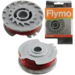 FLYMO Cordless Battery Garden Trimmer XT500 – Spool & Line Sabre Trim