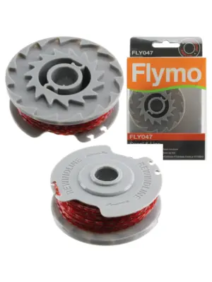 FLYMO Cordless Battery Garden Trimmer XT500 – Spool & Line Sabre Trim