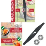 Flymo Easi Glide 300 Replacement Blade + Spacers – 30cm Hover Mower
