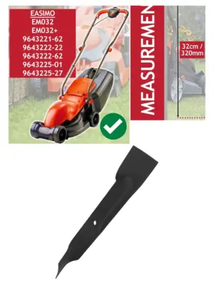 Flymo Easimo EM032/EM032+ 32cm Metal Replacement Blade