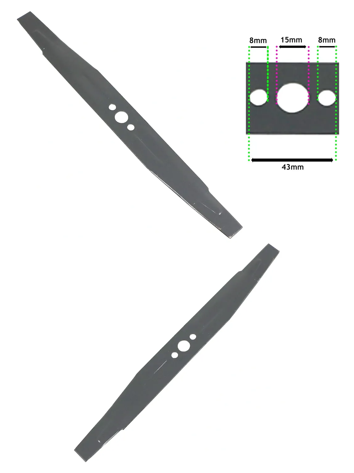 Flymo Glide Master 380 Replacement Blade 38cm for L400 Lawn Mower