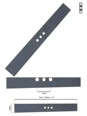 Flymo Glider Compact Blade 33cm for 330AX/330VC/330VCX FLY070