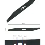 Flymo Hovervac 35 Turbo Vision Replacement Blade – 35cm Compact
