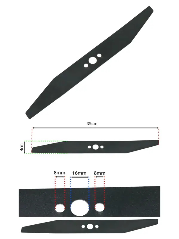 Flymo Hovervac 35 Turbo Vision Replacement Blade – 35cm Compact