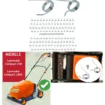 Flymo Lawn Rake Tines 126 Pack for Compact 340/3400 Scarifier