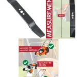 Flymo Lawnchief 400 Metal Blade 40cm Replacement for Quicksilver QS
