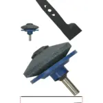 Flymo RE350-6 Blade 35cm for Turbo 350 Lawnmower + Sharpener