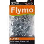 Flymo Scarifier Tine Set – 42 Replacement Tines for Compact 340/3400