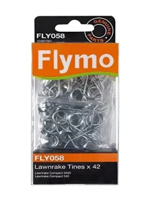 Flymo Scarifier Tine Set – 42 Replacement Tines for Compact 340/3400