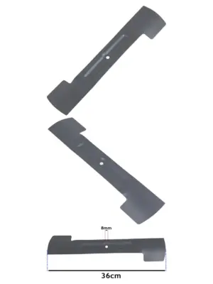 Flymo Speedi-Mo 360C/360VC 36cm Metal Replacement Blade