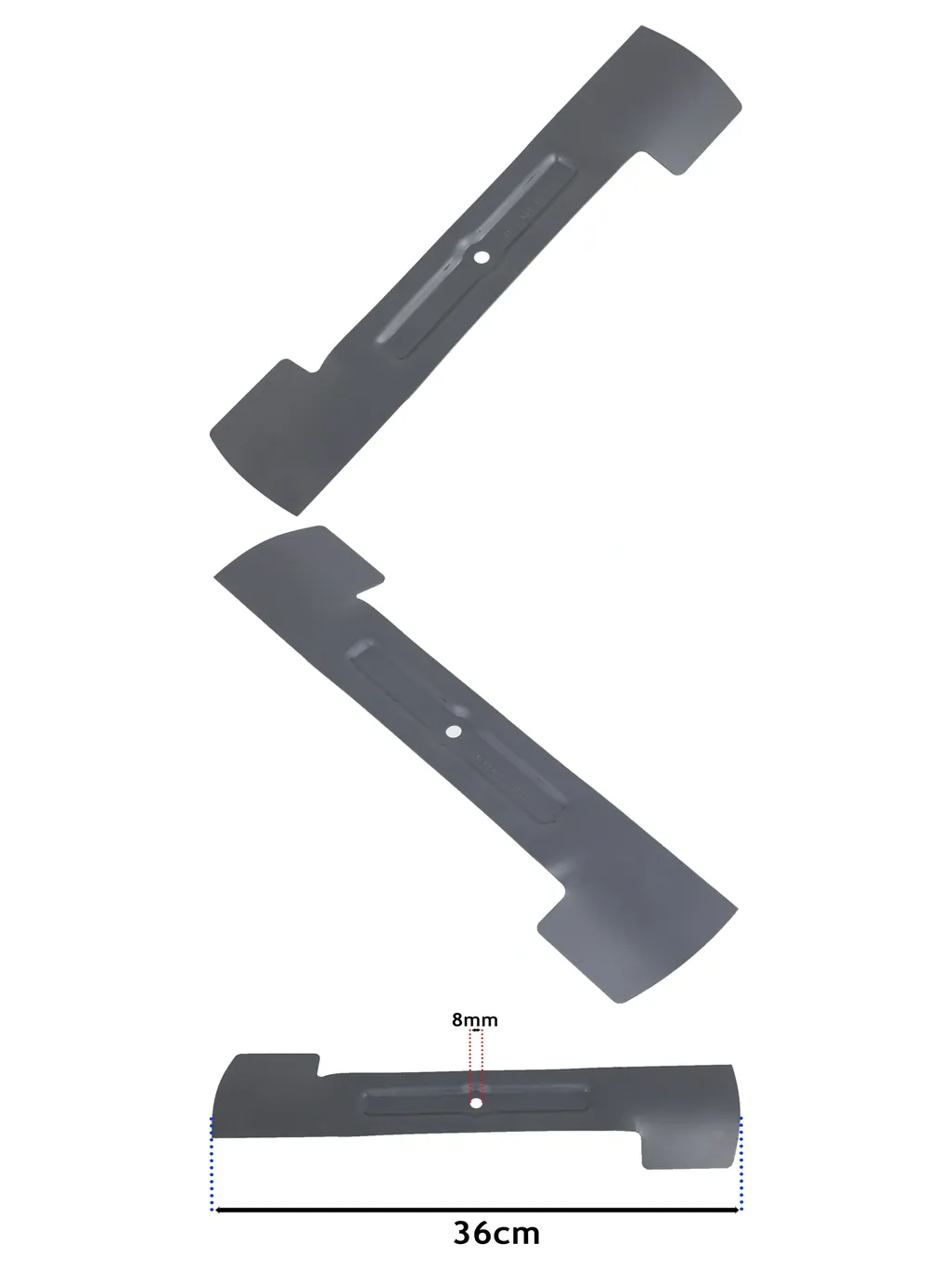 Flymo Speedi-Mo 360C/360VC 36cm Metal Replacement Blade