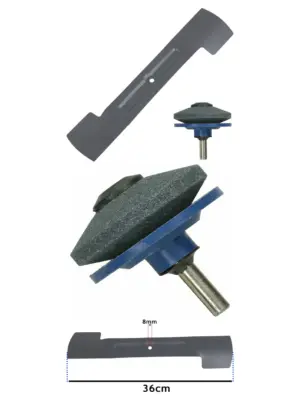 Flymo Speedi-Mo 36cm Replacement Blade for 360C/360VC Lawn Mower