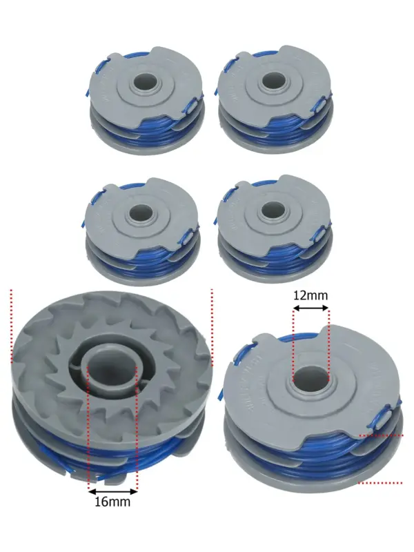 Flymo Trimmer & Strimmer Twin Line & Spool – 4 Pack Replacement