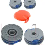 Flymo Trimmer Twin Line & Spool Cover – 2 Pack Replacement