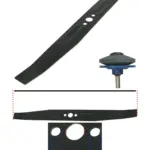 Flymo Turbolite 400 40cm Rotary Blade Replacement with Sharpener