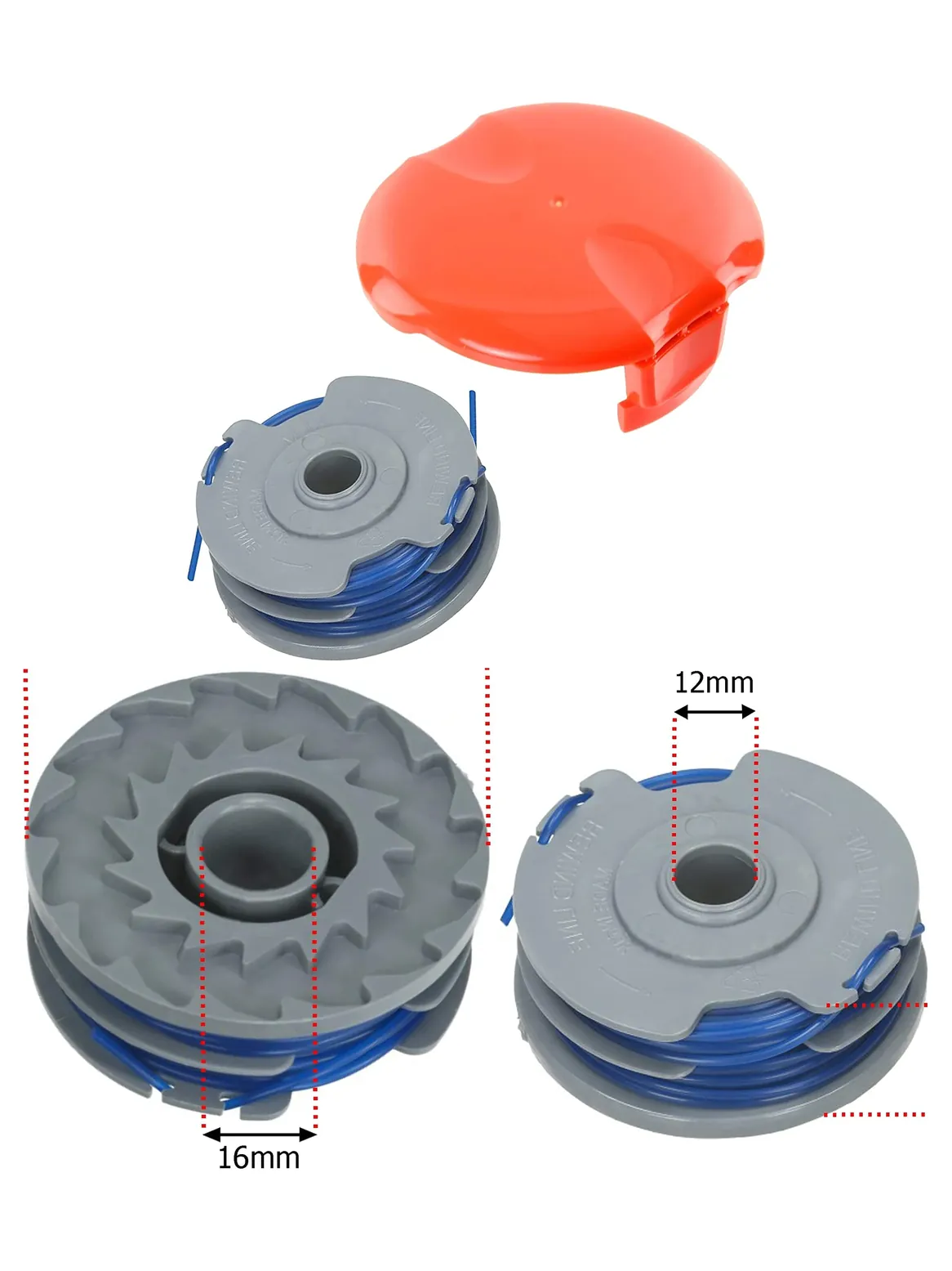 Flymo Twin-Line Spool Cover Replacement for Garden Trimmer