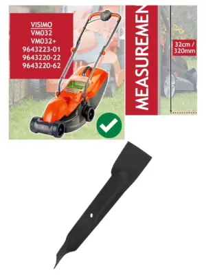 Flymo Visimo 32cm Metal Replacement Blade for VM032/VM032+